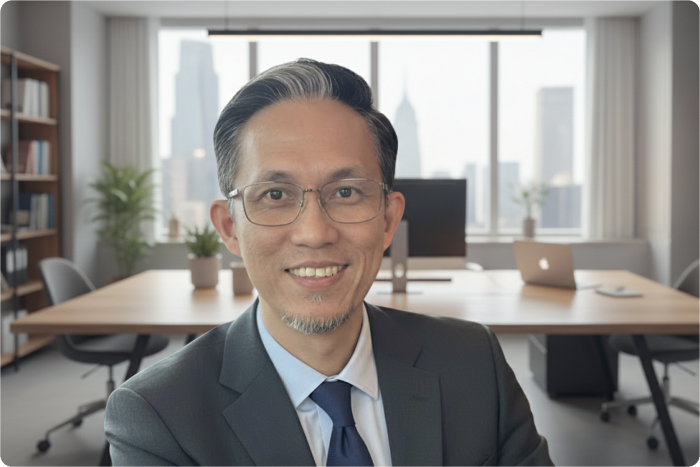 Portrait of the consultant